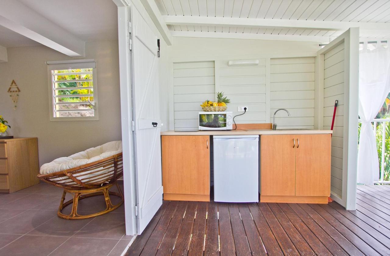 O Coeur De Deshaies Appartements Grande Anse Et Amandiers ภายนอก รูปภาพ