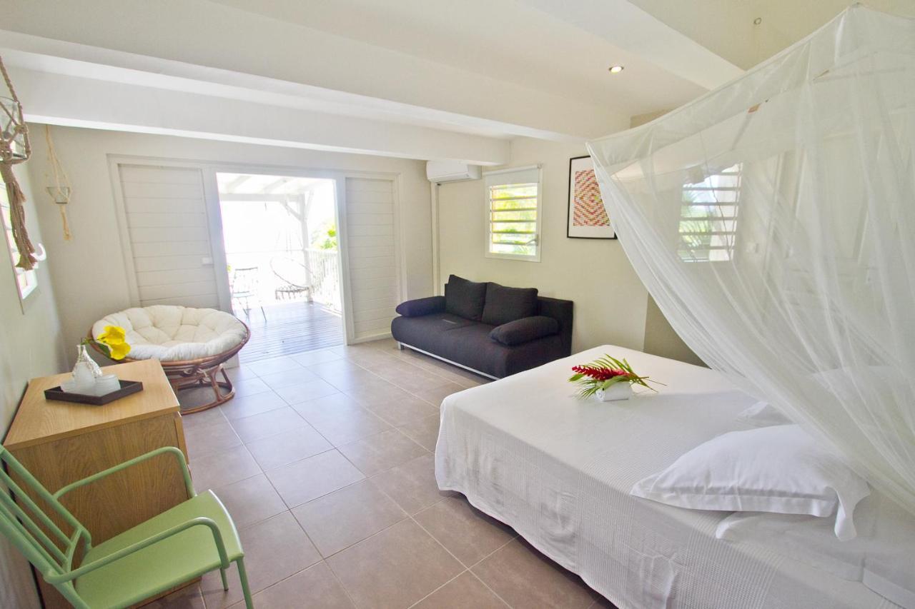 O Coeur De Deshaies Appartements Grande Anse Et Amandiers ภายนอก รูปภาพ