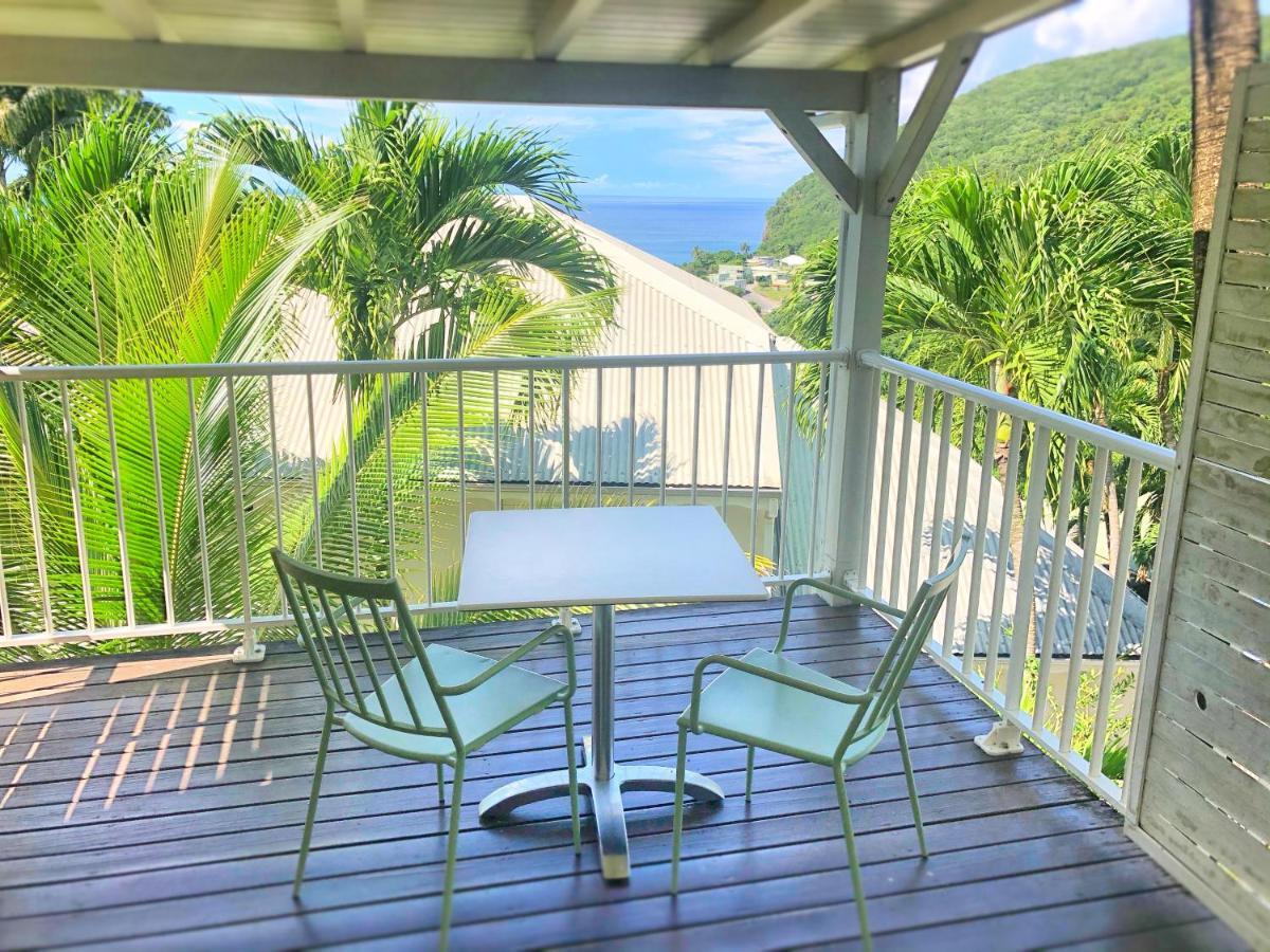 O Coeur De Deshaies Appartements Grande Anse Et Amandiers ภายนอก รูปภาพ